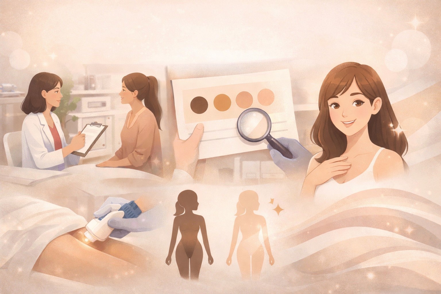 genital skin lightening